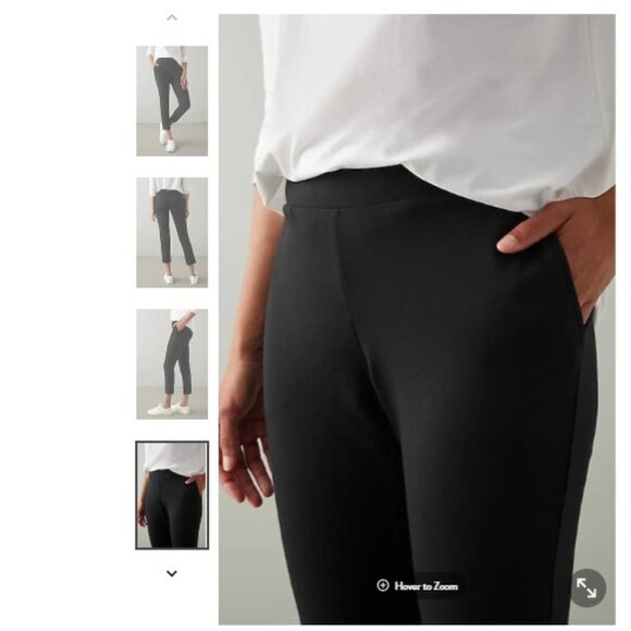 NEW! J Jill Pure Jill Affinity Slim-Leg Crops - Size XLP - Picture 3 of 6